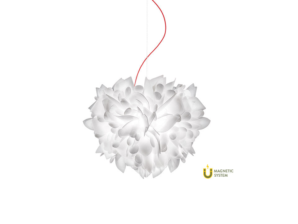 SLAMP VELI FOLIAGE SUSPENSION LARGE Pendants Slamp FOLIAGE, RED WIRE  