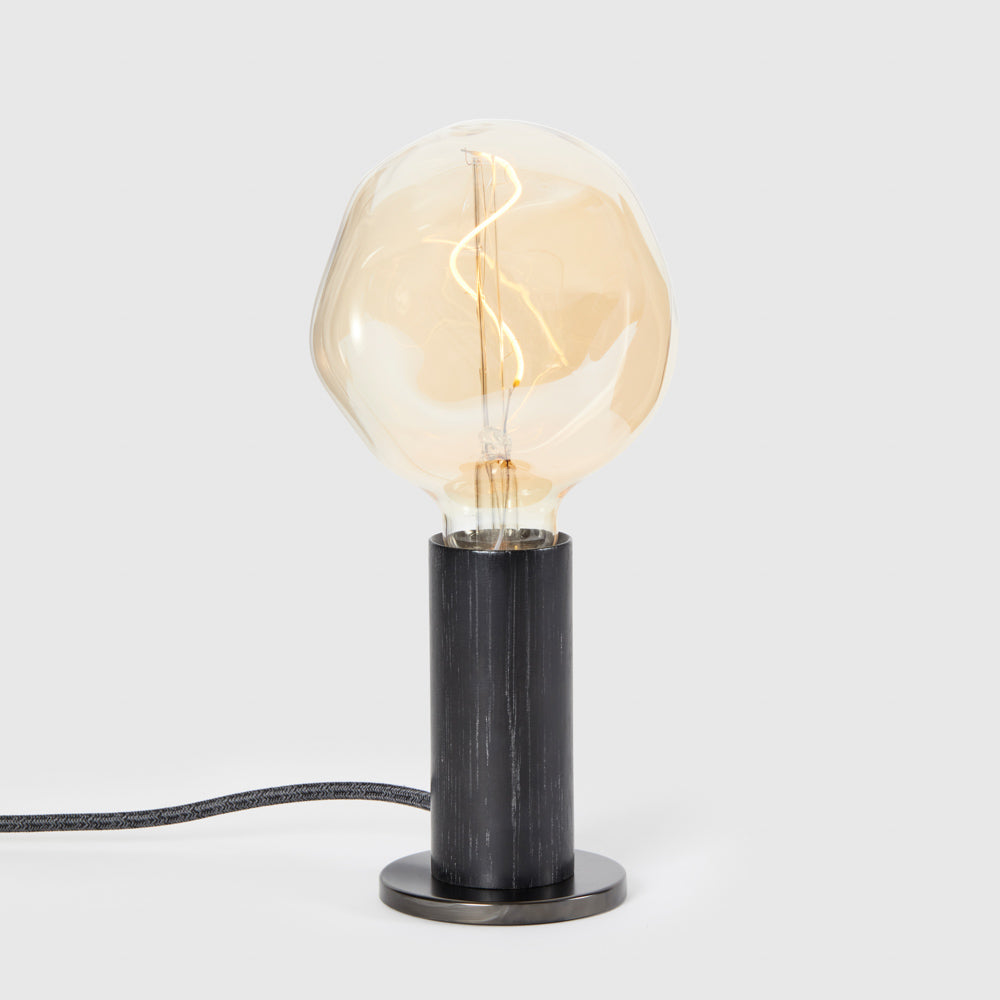 Tala Oak Knuckle Table Lamp with Voronoi-I