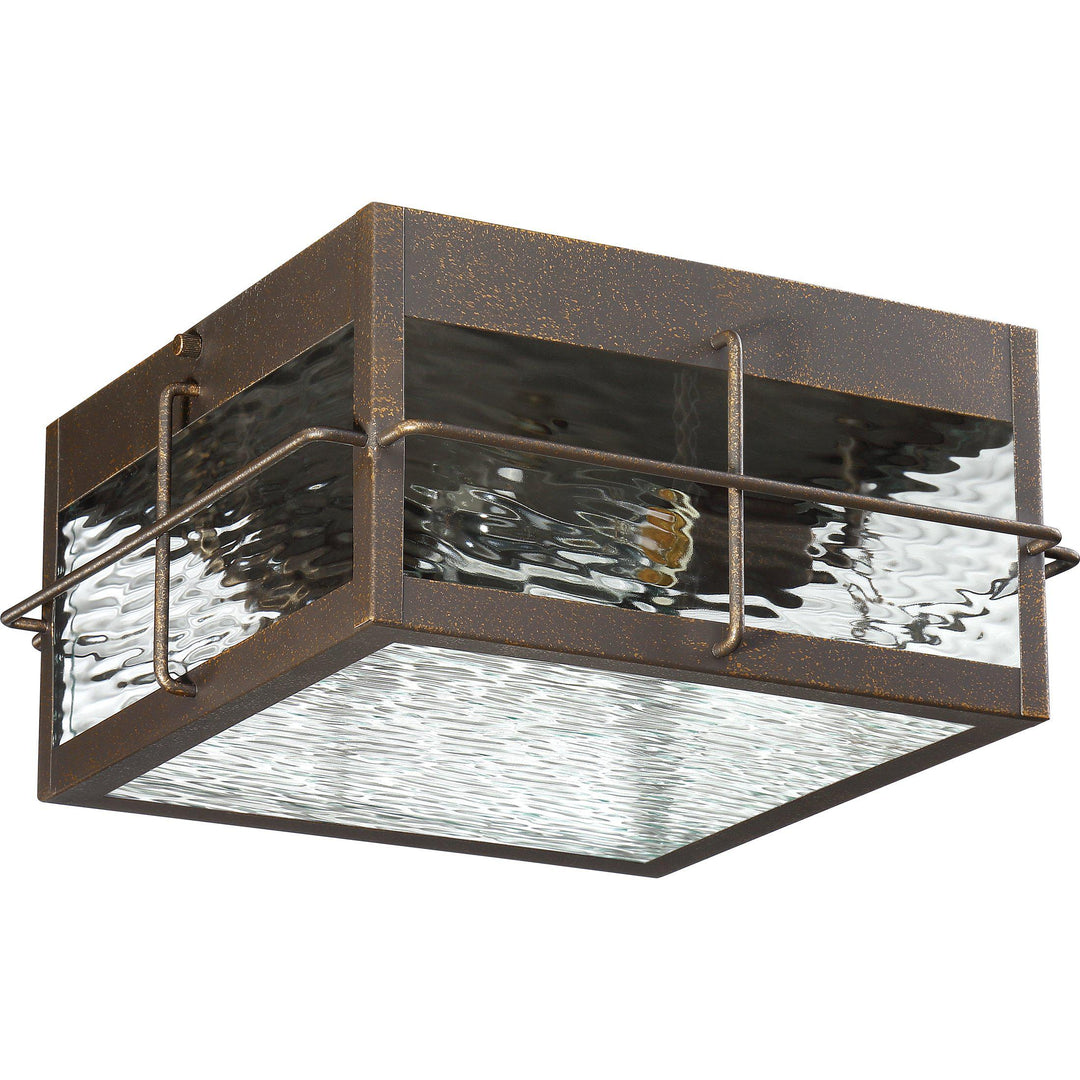 Quoizel Ward Outdoor Lantern, Flush