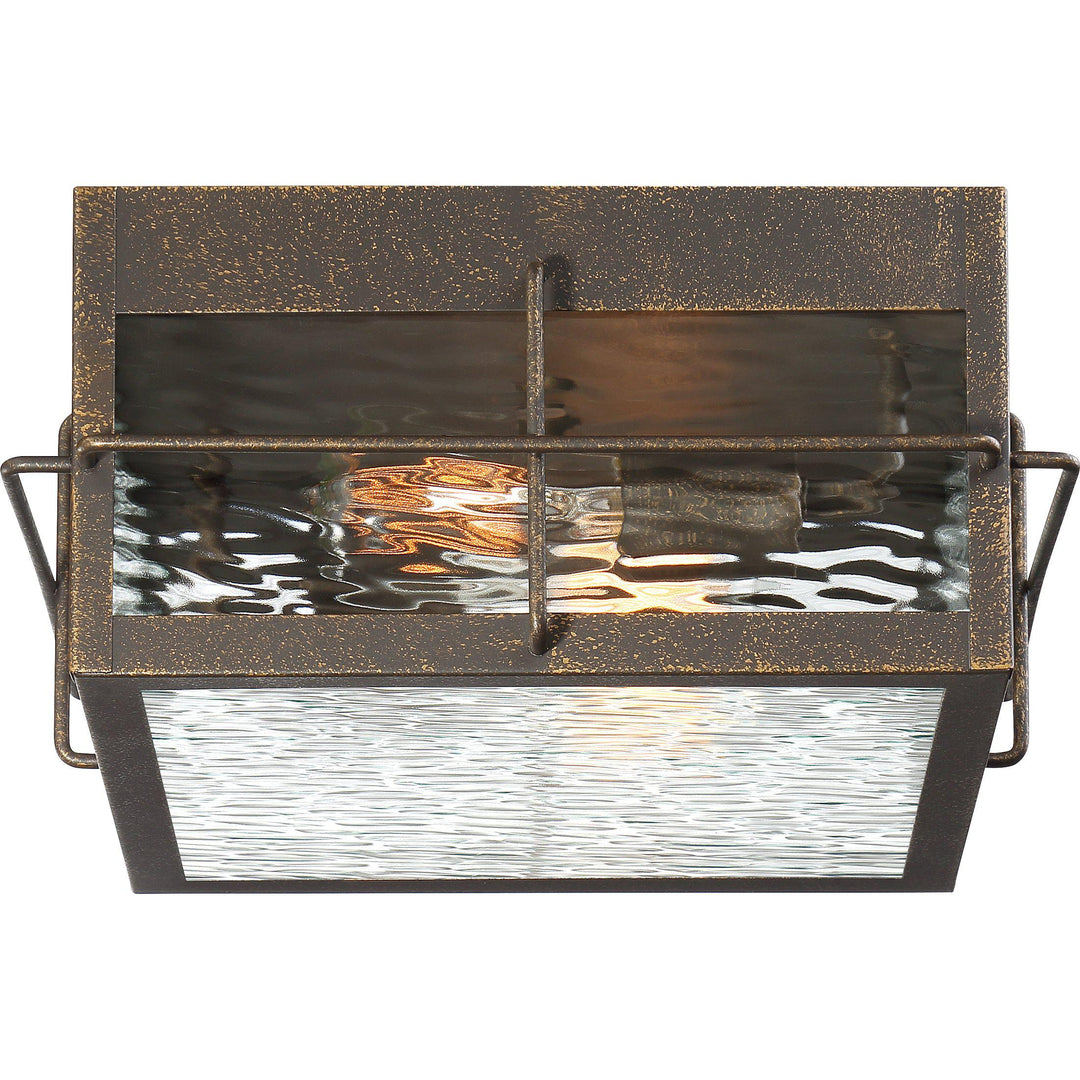 Quoizel Ward Outdoor Lantern, Flush