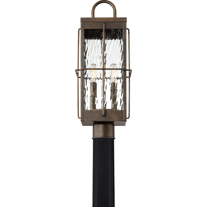 Quoizel Ward Outdoor Lantern, Post