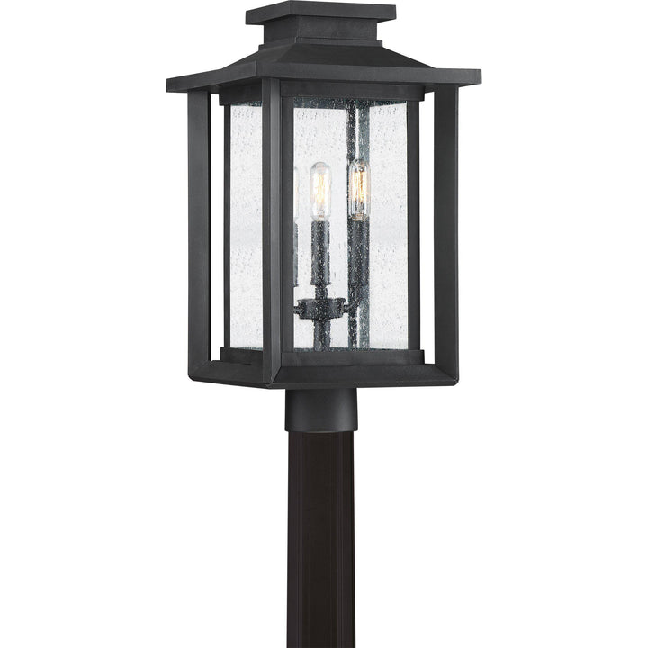 Quoizel  Wakefield Outdoor Lantern, Post Pier & Post Mount Lights Quoizel Earth Black  