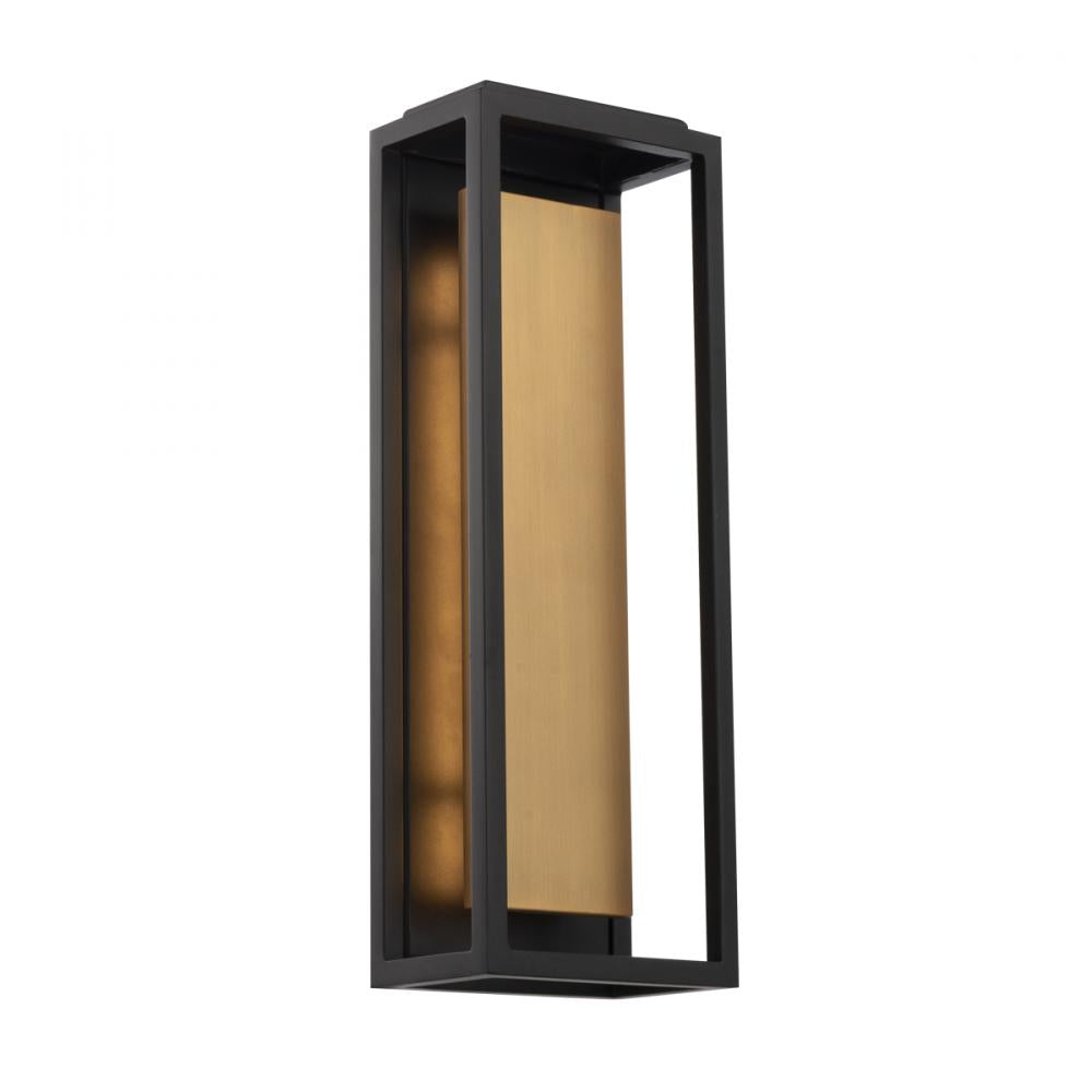 WAC NORD LED Wall Light WS-W41018 Wall Sconces WAC Black  