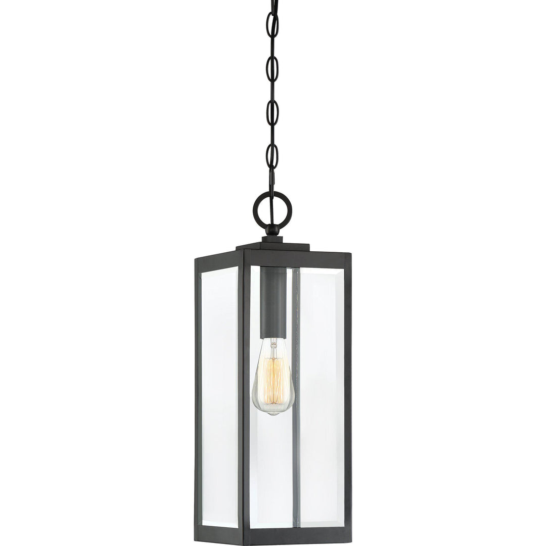 Quoizel  Westover Outdoor Lantern, Hanging Outdoor Hanging Lights Quoizel Earth Black  