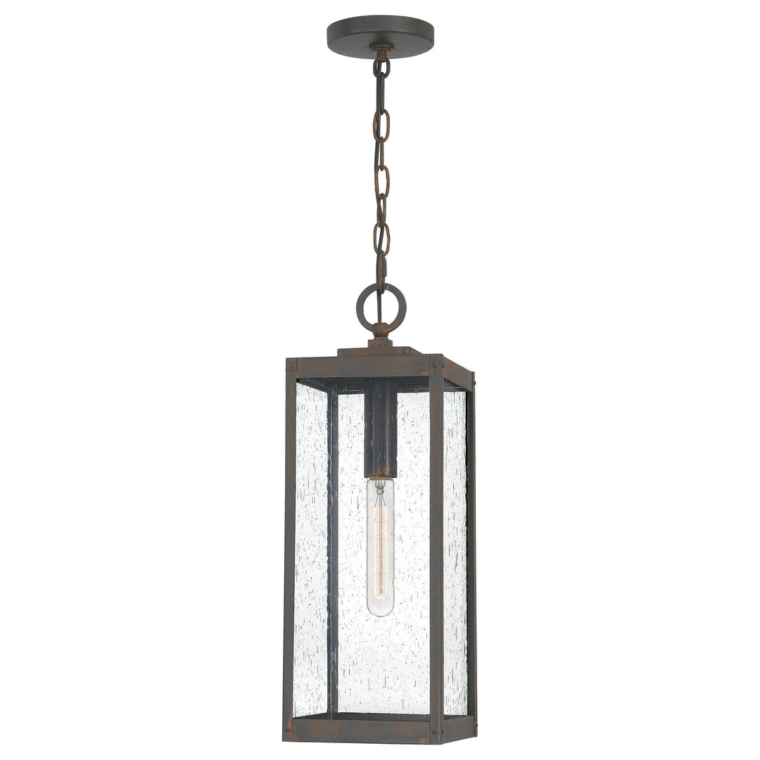 Quoizel  Westover Outdoor Lantern, Hanging Outdoor Hanging Lights Quoizel Industrial Bronze  