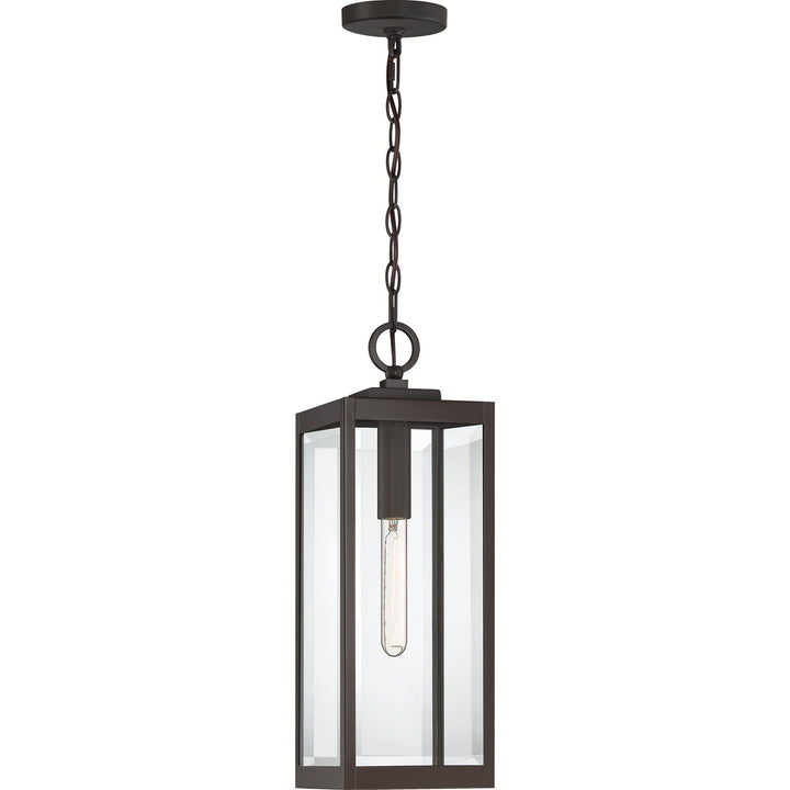 Quoizel  Westover Outdoor Lantern, Hanging Outdoor Hanging Lights Quoizel Western Bronze  