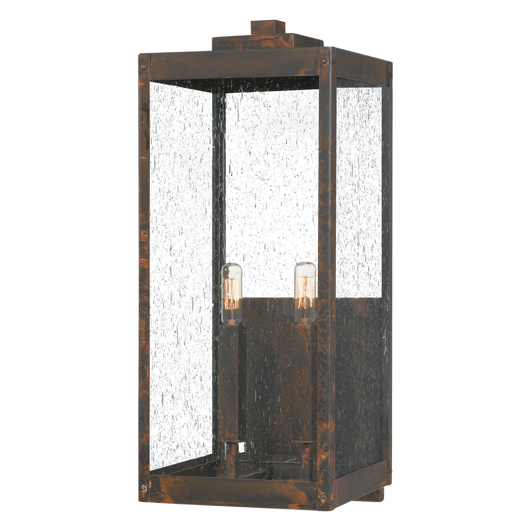 Quoizel  Westover Outdoor Lantern, XL Outdoor l Wall Quoizel Industrial Bronze  