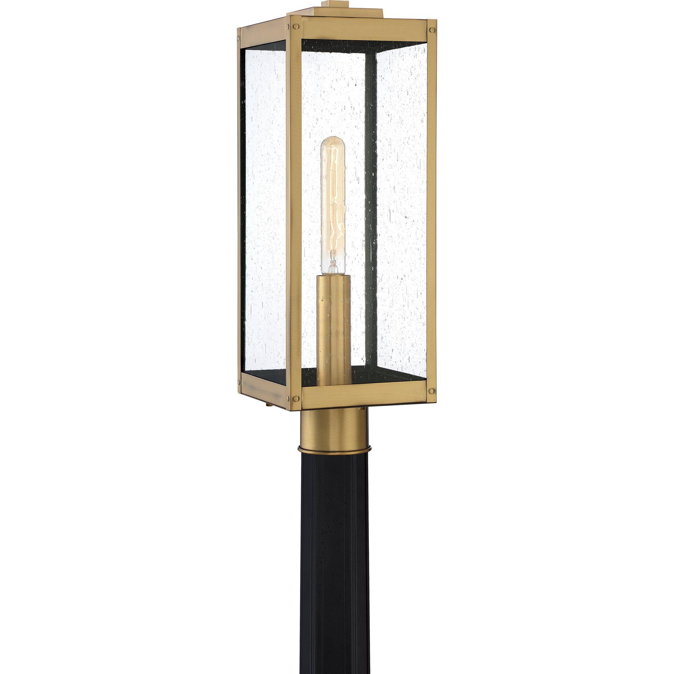 Quoizel  Westover Outdoor Lantern, Post Outdoor l Post/Pier Mounts Quoizel Antique Brass  