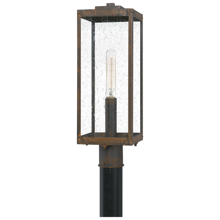 Quoizel  Westover Outdoor Lantern, Post Pier & Post Mount Lights Quoizel Industrial Bronze  