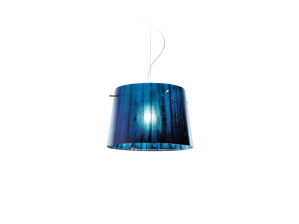 SLAMP WOODY SUSPENSION Pendants Slamp BLUE  