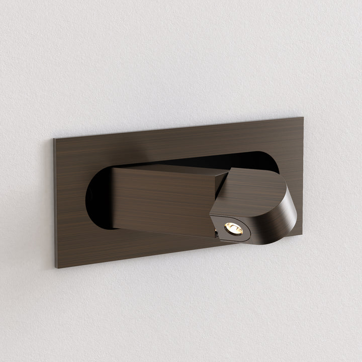 Astro Lighting Digit Wall Sconces Astro Lighting 2.68x7.48x3.15 Bronze Yes (Integral), High Power LED