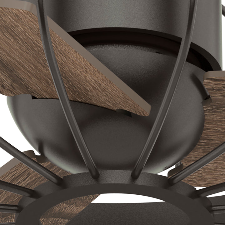 Hunter 16 Inch Roswell Fan Indoor Ceiling Fans Hunter Noble Bronze Latte Oak / Latte Oak