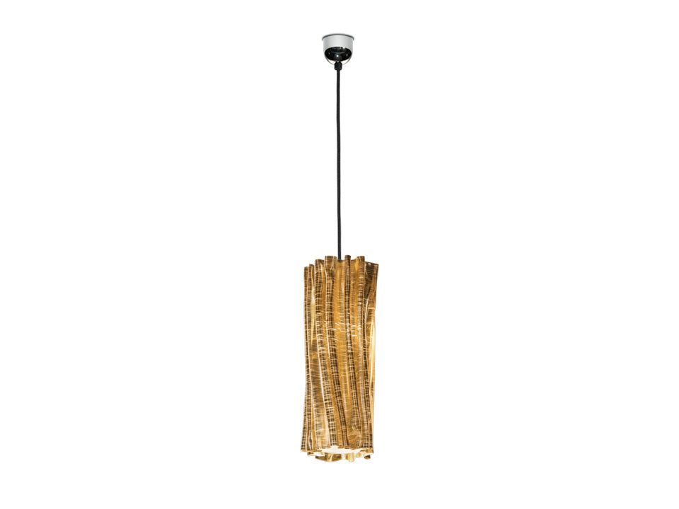 SLAMP ACCORDÉON VERTICAL SUSPENSION Pendants Slamp GOLD  