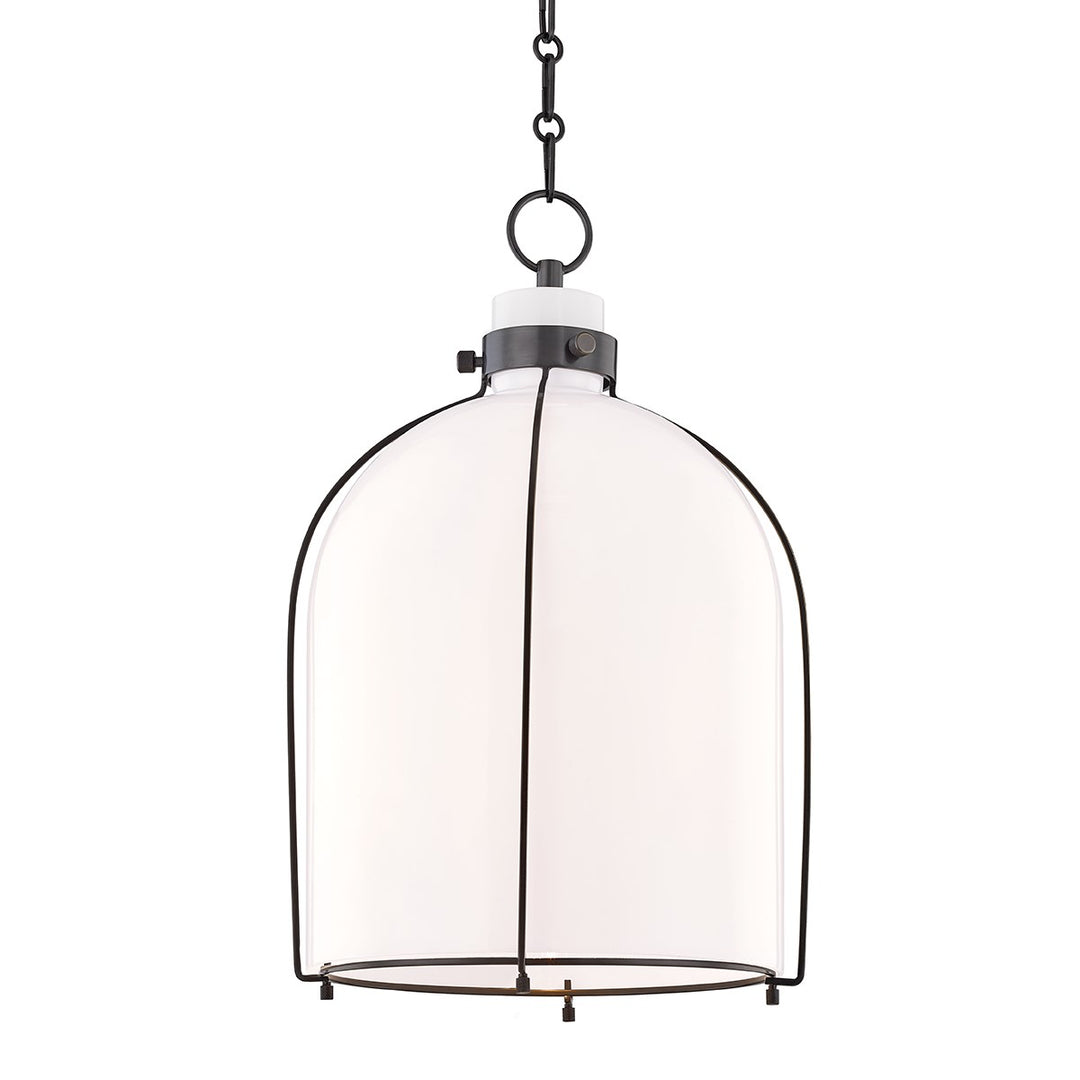 Eldridge - 1 LIGHT B PENDANT Pendants Hudson Valley Lighting Old Bronze  