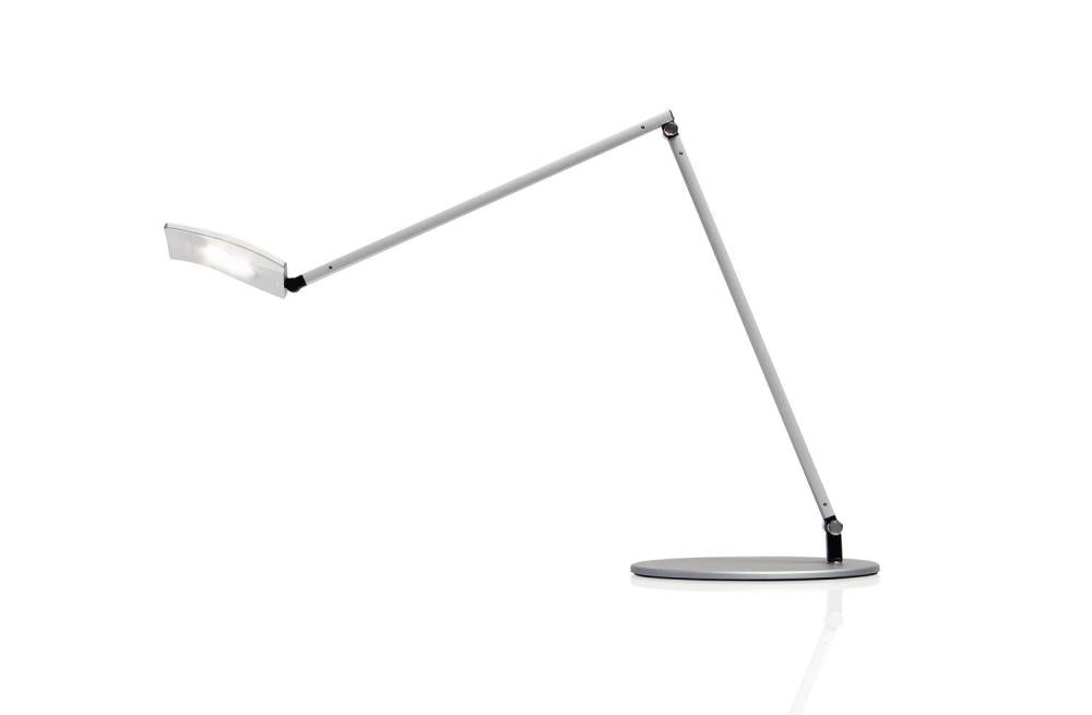Koncept Inc Mosso Pro Desk Lamp with wall mount (Silver) AR2001-SIL-WAL