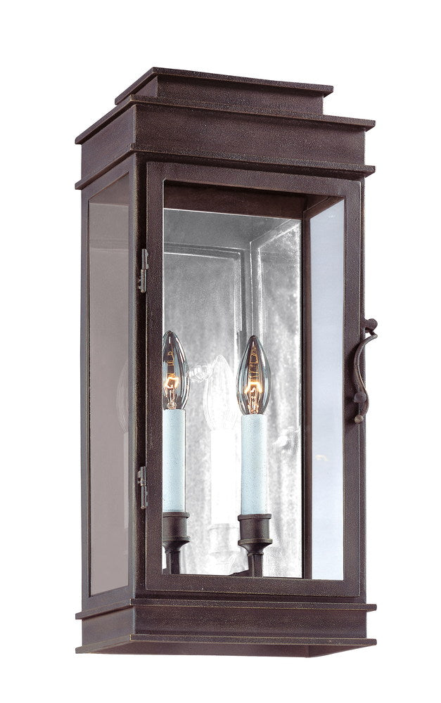 Troy VINTAGE 2LT WALL LANTERN MEDIUM B2972 Outdoor Wall Lights Troy Lighting   