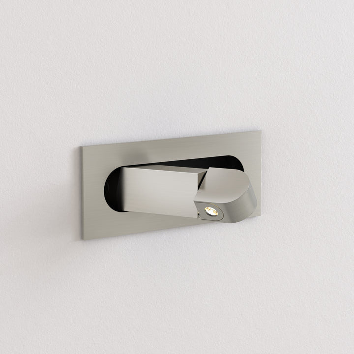 Astro Lighting Digit Wall Sconces Astro Lighting 2.68x7.48x3.15 Matt Nickel Yes (Integral), High Power LED