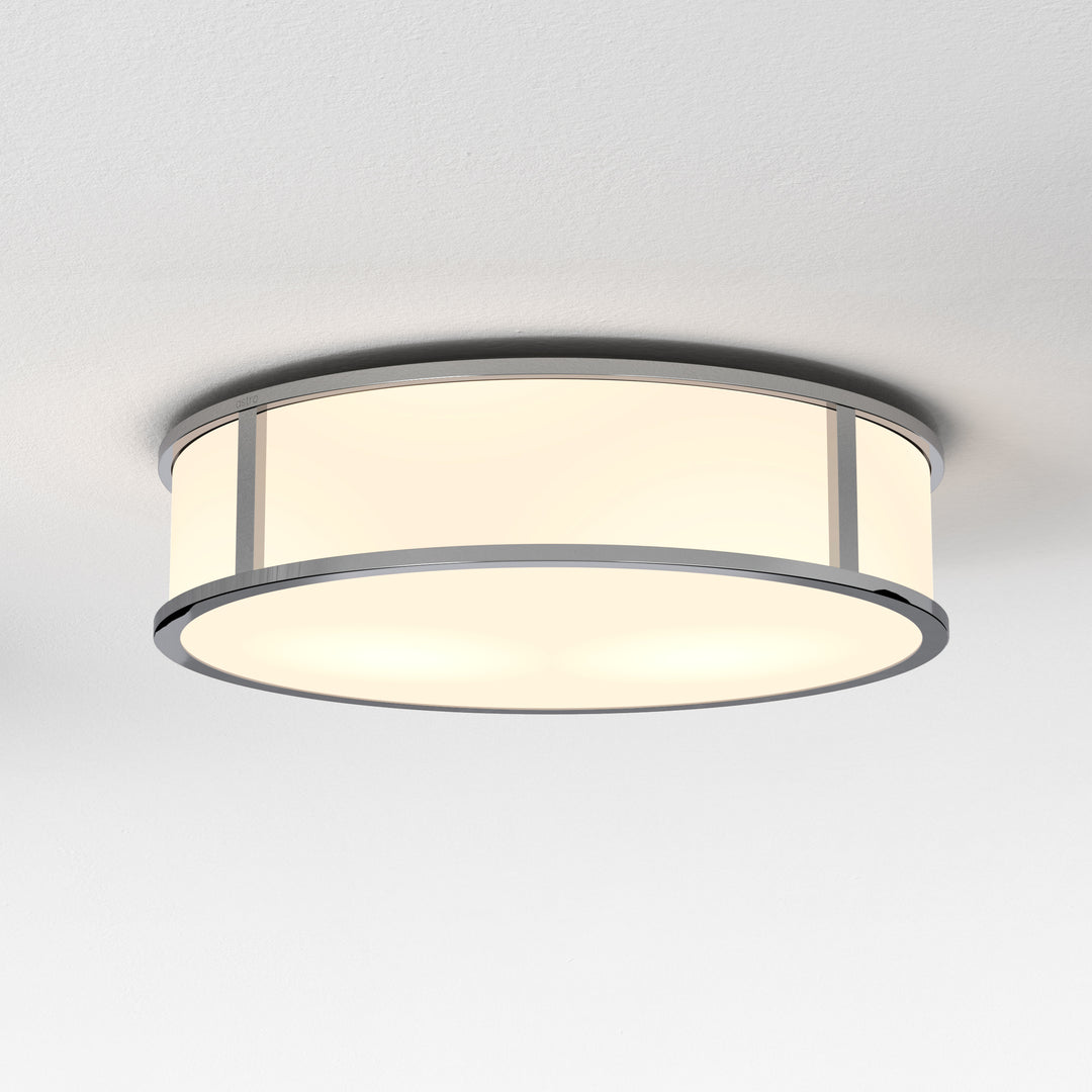 Astro Lighting Round Mashiko Ceiling Flush Mounts Astro Lighting 3.39xx Polished Chrome Yes (Integral), Mid-Power LED