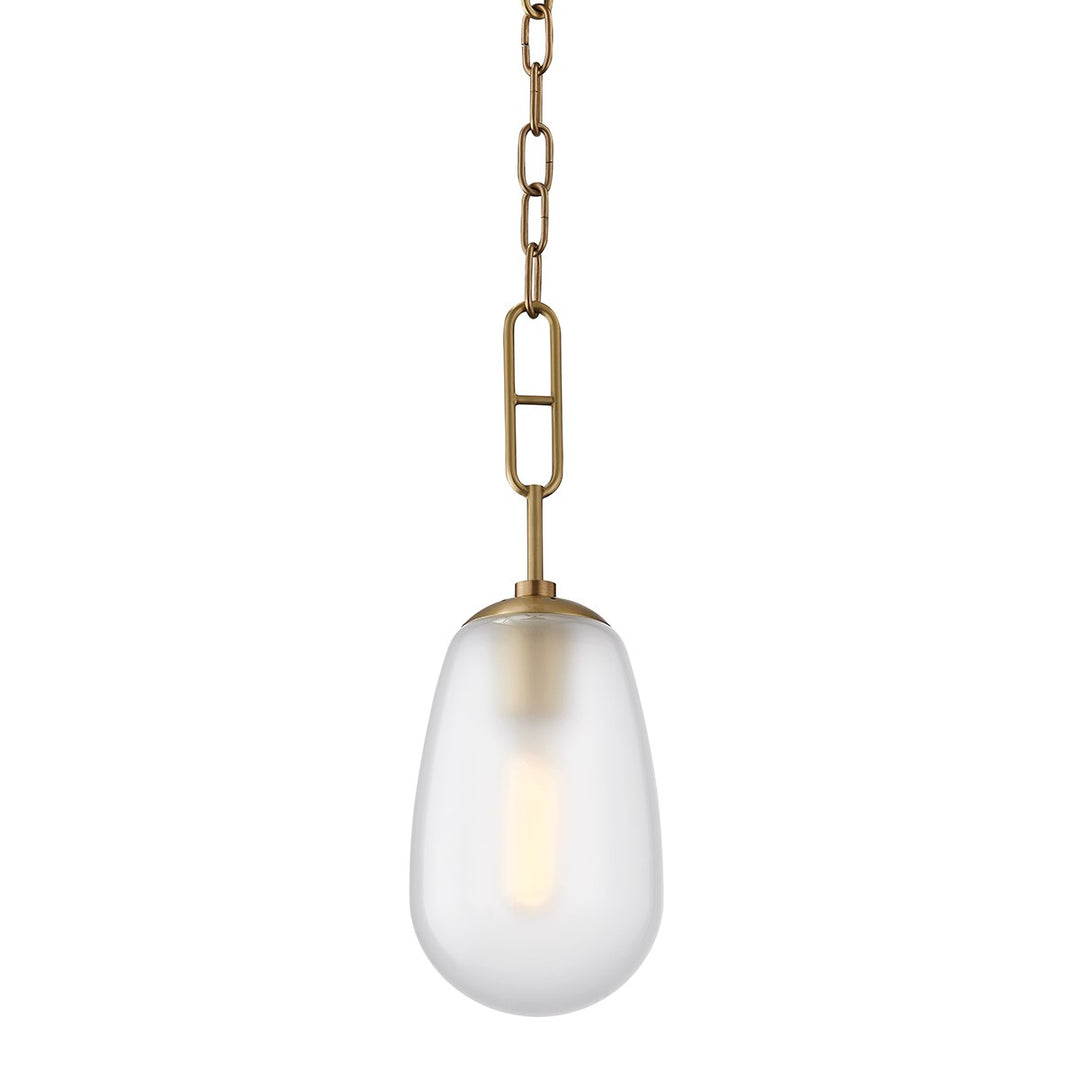 Hudson Valley 1 LIGHT SMALL PENDANT 2106 Pendants Hudson Valley Lighting Brass  