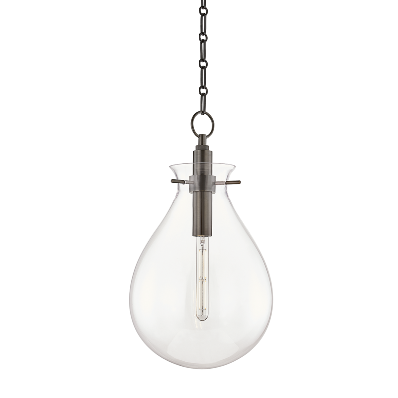 Hudson Valley 1 LIGHT MEDIUM PENDANT BKO102 Pendants Hudson Valley Lighting   