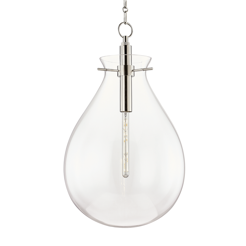 Hudson Valley 1 LIGHT LARGE PENDANT BKO103 Pendants Hudson Valley Lighting   