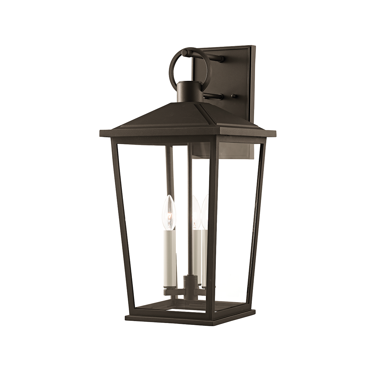 Troy SOREN 3 LIGHT LARGE EXTERIOR WALL SCONCE B8903 Outdoor l Wall Troy Lighting TEXTURED BRONZE W/ HL  