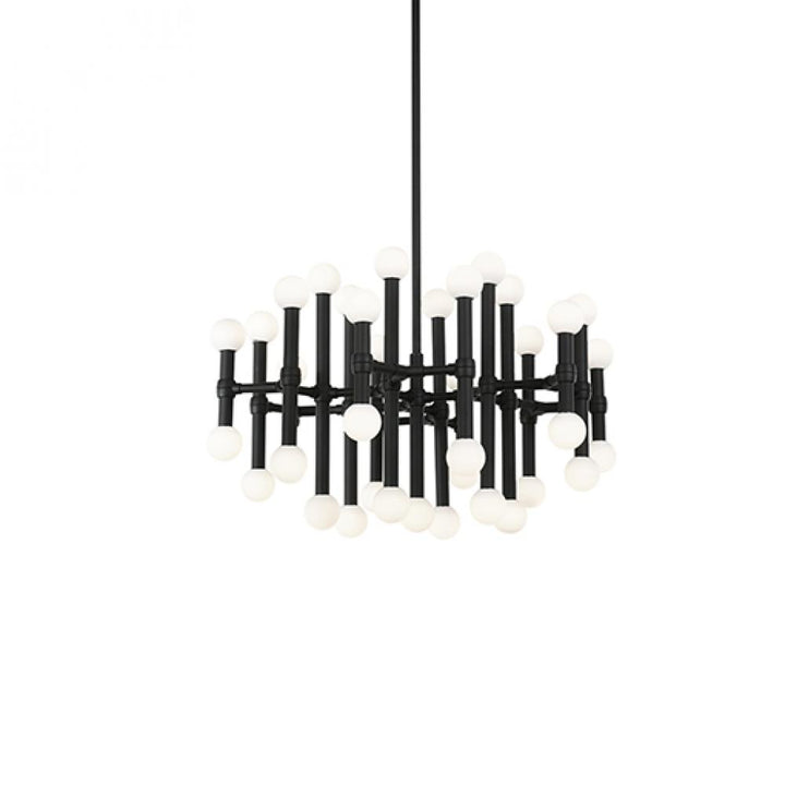 Kuzco Lighting Rivoli CH96128 Chandeliers Kuzco Lighting Black  