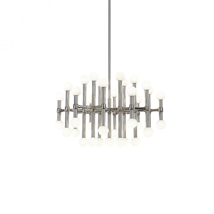 Kuzco Lighting Rivoli CH96128 Chandeliers Kuzco Lighting Nickel  