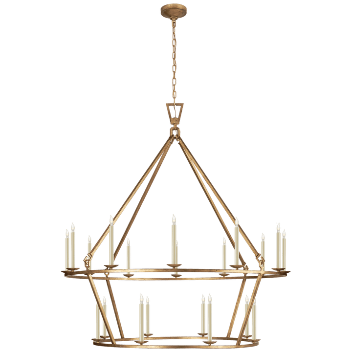 Visual Comfort Darlana Extra Large Two-Tier Chandelier