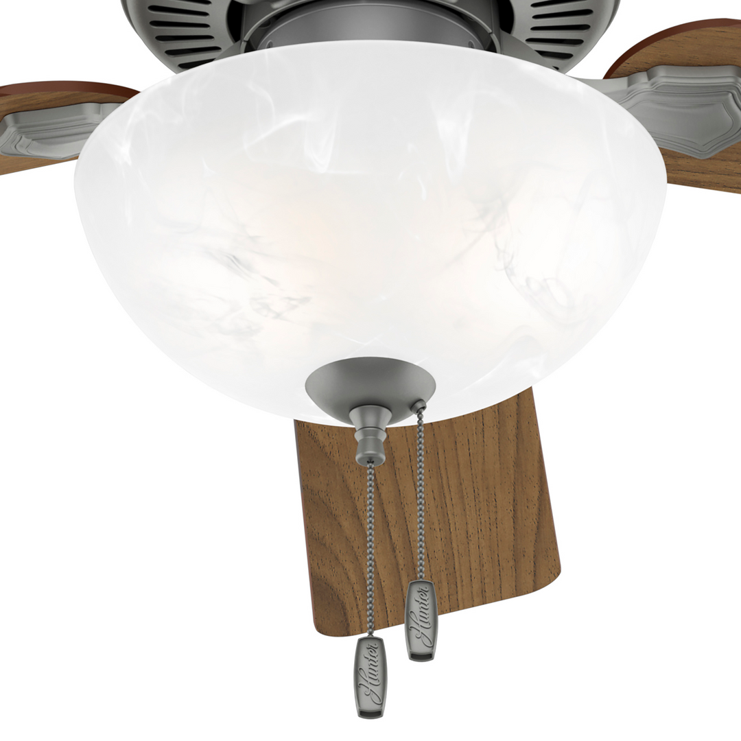 Hunter 52 inch Swanson Ceiling Fan with LED Light Kit and Pull Chain Indoor Ceiling Fans Hunter