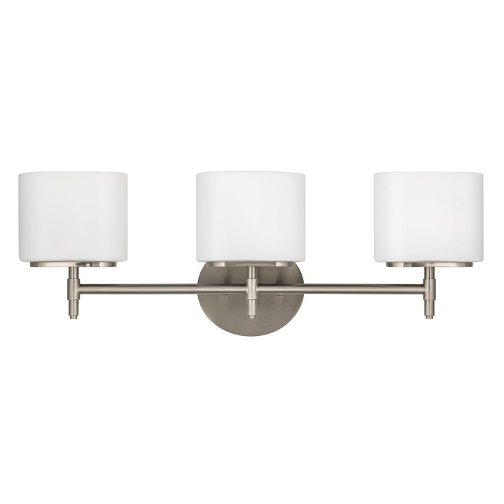 Trinity - 3 LIGHT BATH BRACKET Vanity Lights Hudson Valley Lighting Satin Nickel  