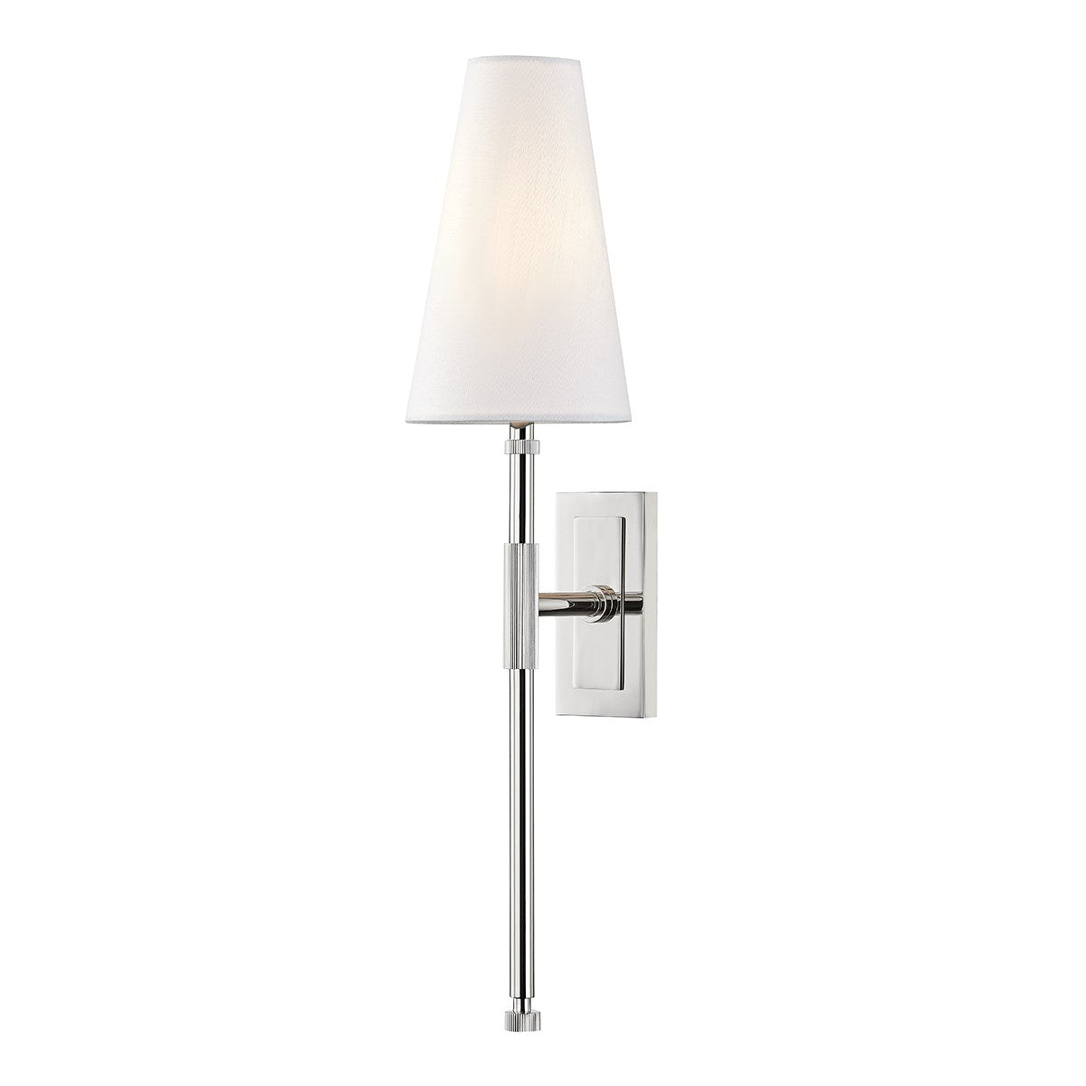 Bowery - 1 LIGHT WALL SCONCE Wall Light Fixtures Hudson Valley Polished Nickel  