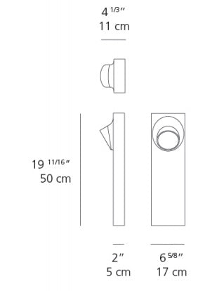 Artemide Ciclope 50 Unilateral Floor