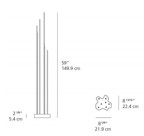 Artemide Reeds Single Floor IP67