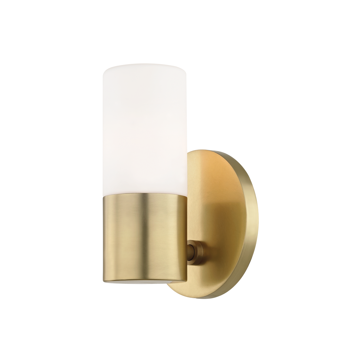 Hudson Valley Lighting Lola 1 Light Sconces H196101 Wall Light Fixtures Mitzi Aged Brass  