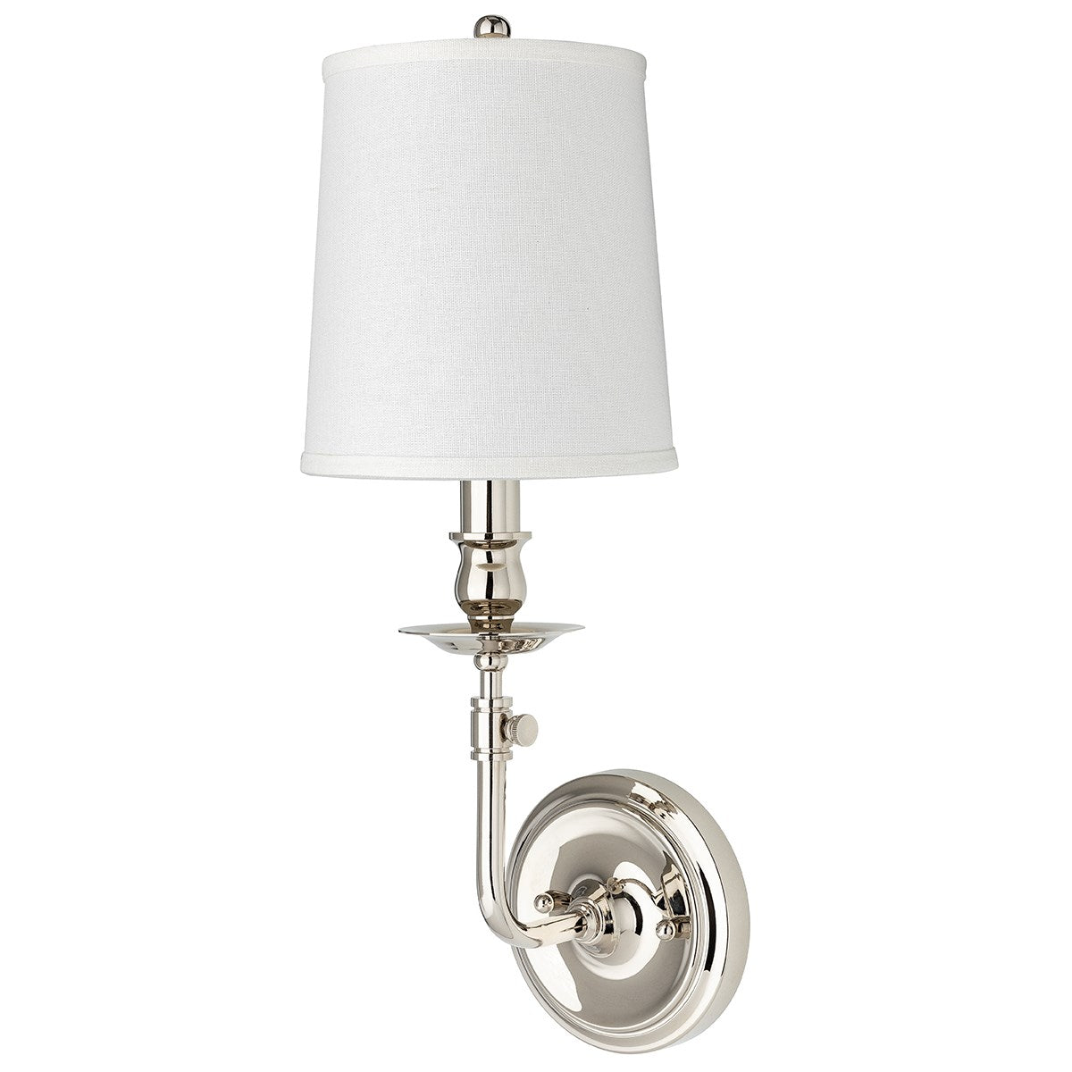 Logan - 1 LIGHT WALL SCONCE Wall Light Fixtures Hudson Valley Polished Nickel  