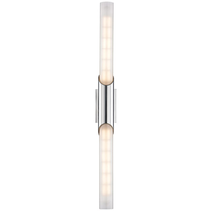 PYLON - 2 LIGHT WALL SCONCE Wall Sconces Hudson Valley Lighting Polished Chrome  