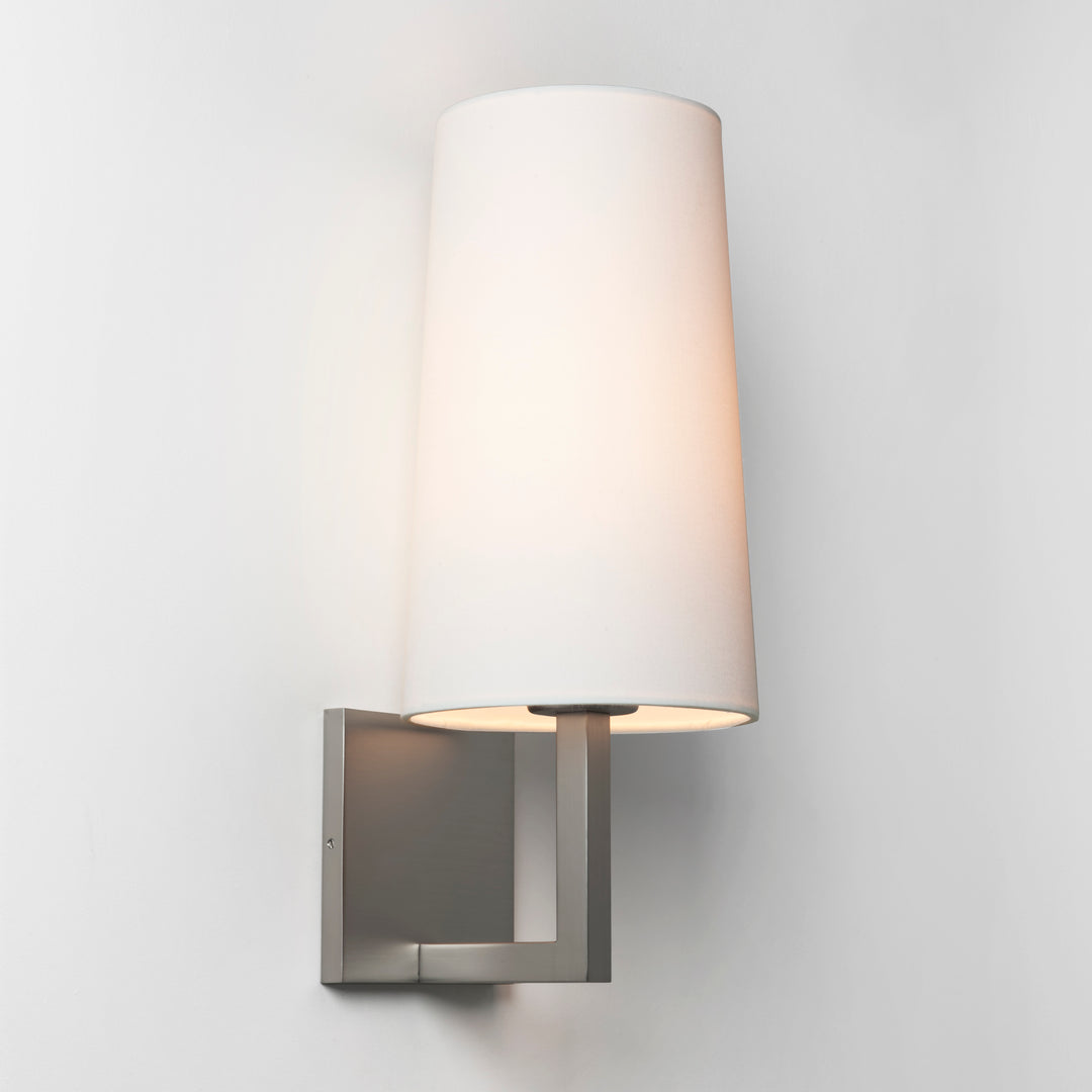 Astro Lighting Riva Wall Sconces Astro Lighting 4.33x4.25x6.57 Matt Nickel No, E26/Medium