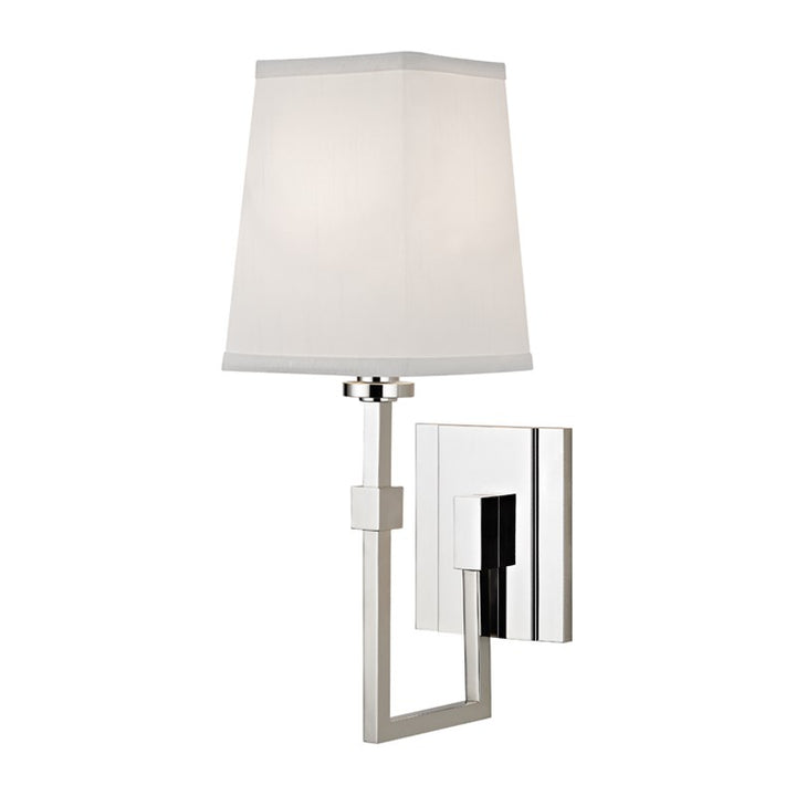 Fletcher - 1 LIGHT WALL SCONCE Wall Sconces Hudson Valley Lighting Polished Nickel  