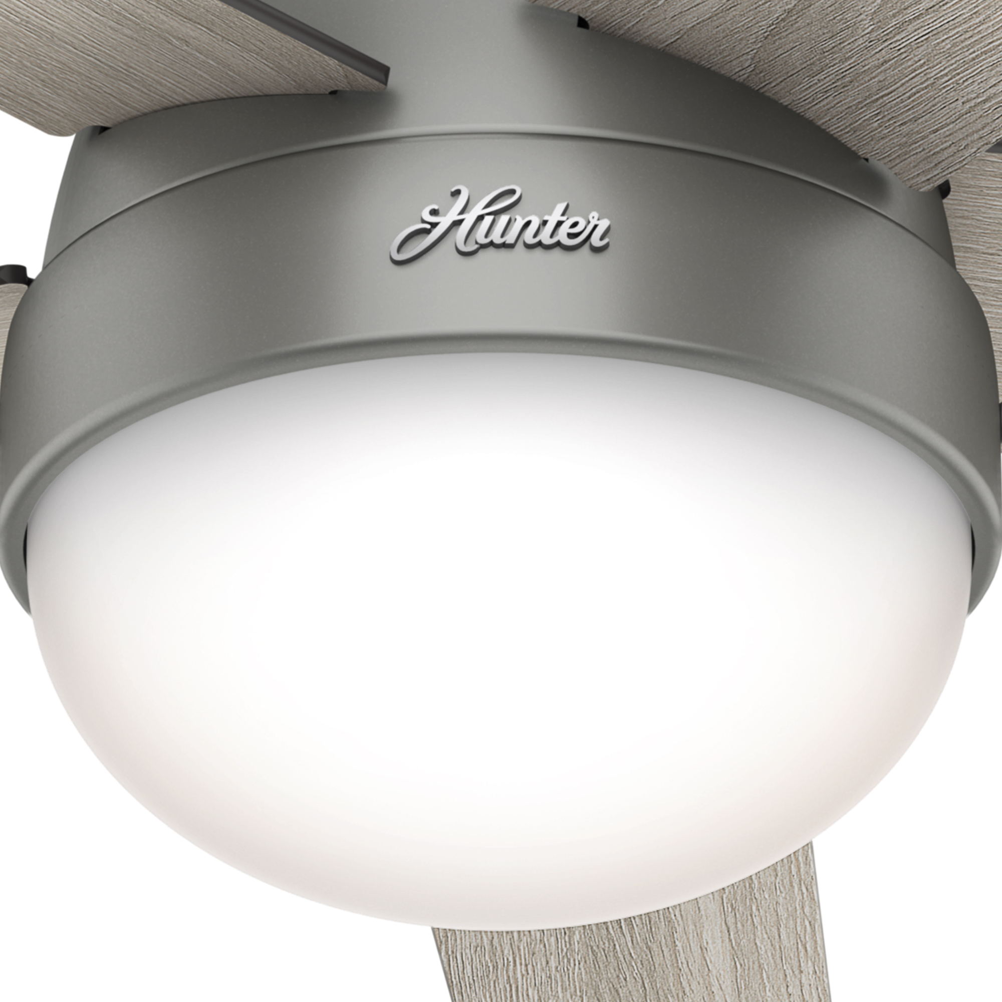 Hunter 46 inch Anslee Ceiling Fan with LED Light Kit and Pull Chain