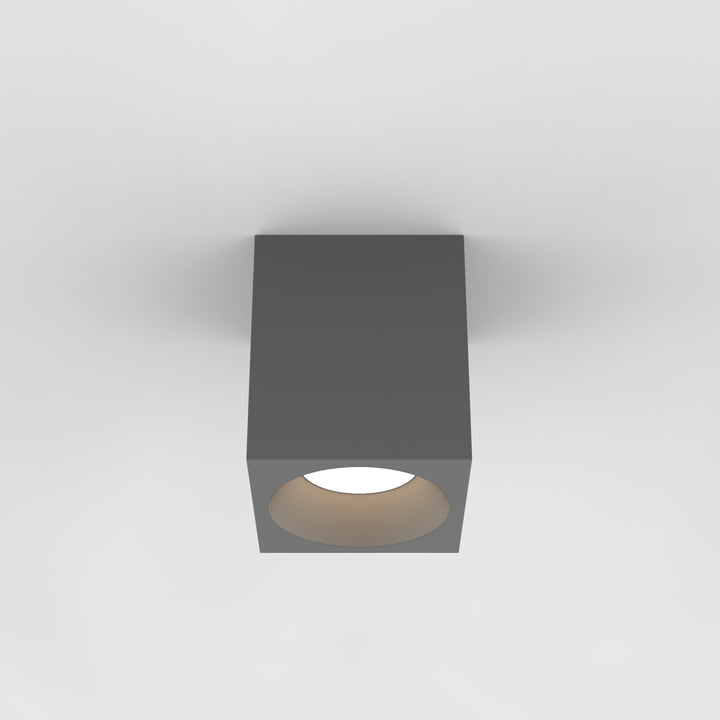 Astro Lighting Kos Square Recessed Lighting Astro Lighting 4.53x4.53x5.59 Textured Grey Yes (Integral), AC LED Module