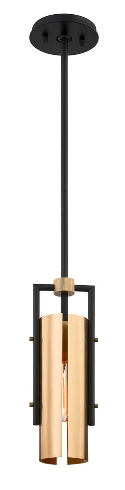 Troy EMERSON 1LT MINI PENDANT F6783 Pendants Troy Lighting Brass  