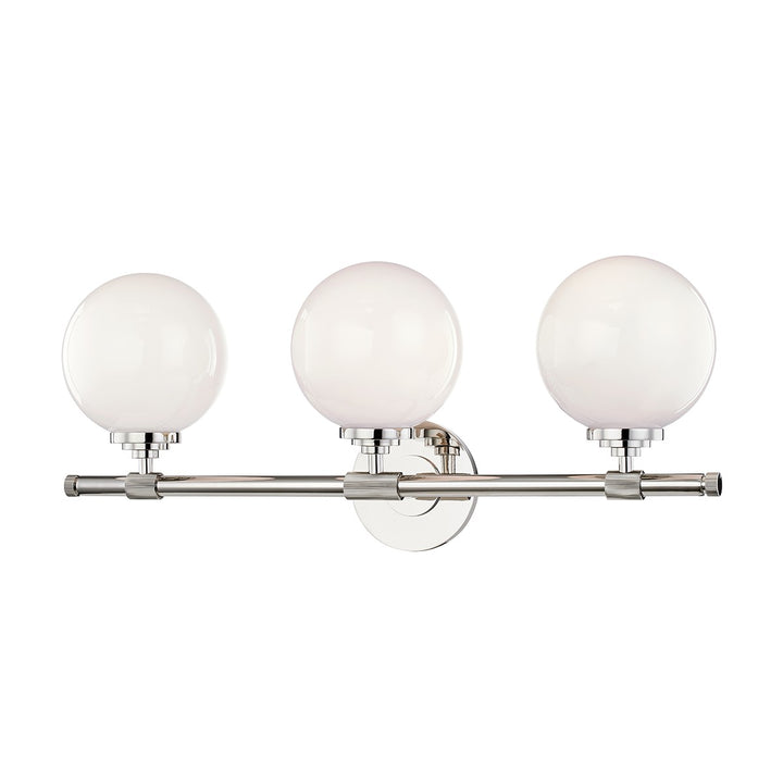 Hudson Valley 3 LIGHT BATH BRACKET 3703 Vanity Lights Hudson Valley Lighting Nickel  