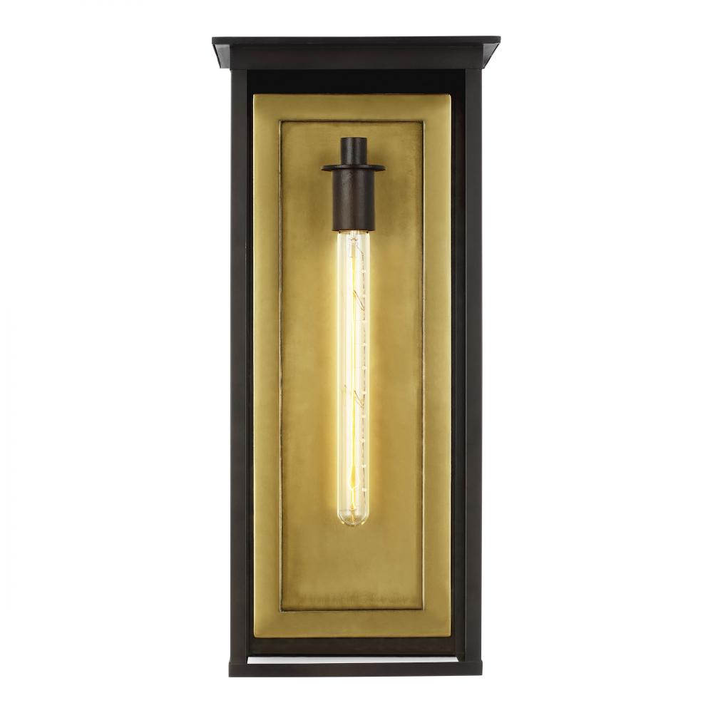 Generation Lighting  1 - Light Outdoor Wall Lantern CO1131HTCP Outdoor Wall Lights Generation Lighting Copper  