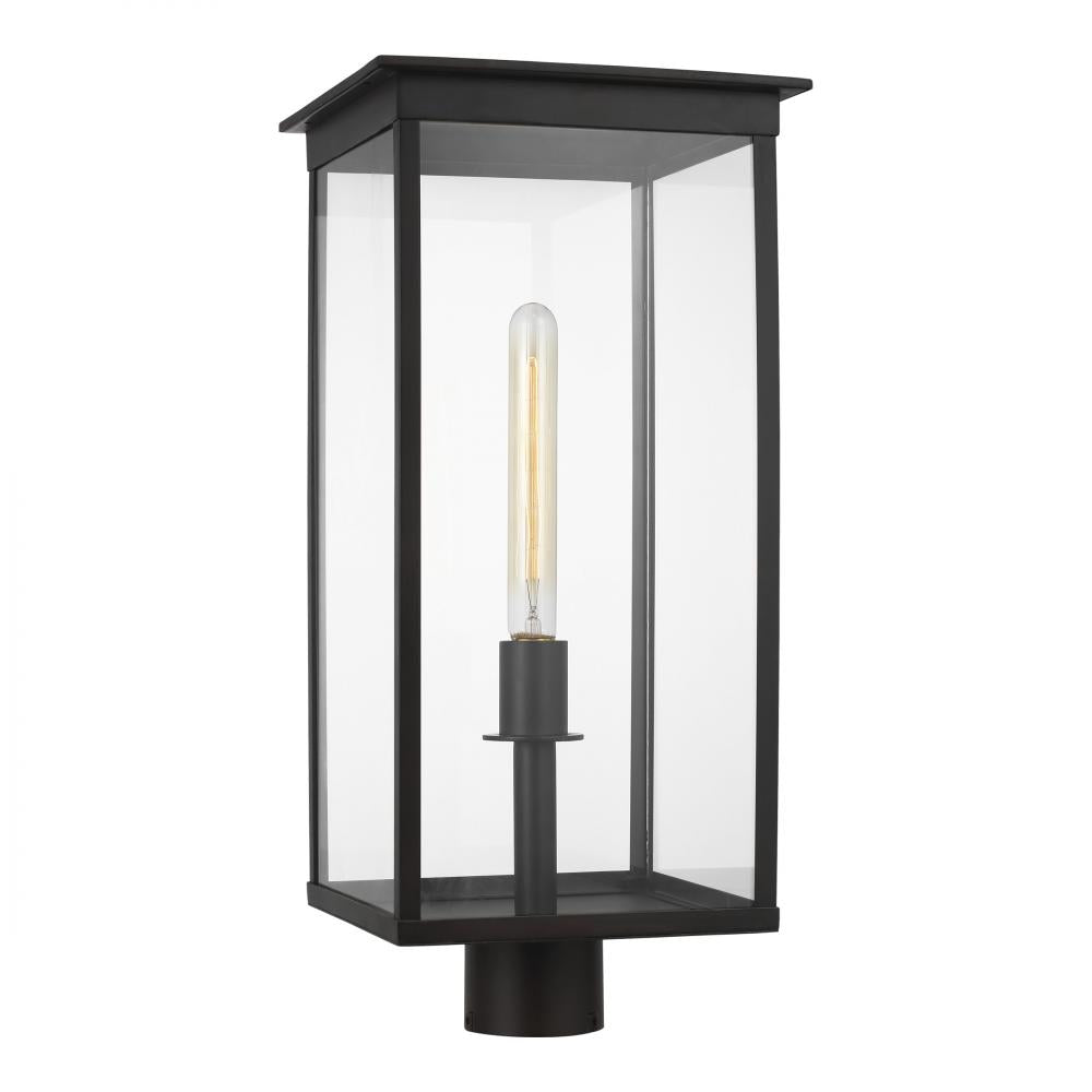 Generation Lighting  1 - Light Outdoor Post Lantern CO1201HTCP Pier & Post Mount Lights Visual Comfort Studio Collection Copper  