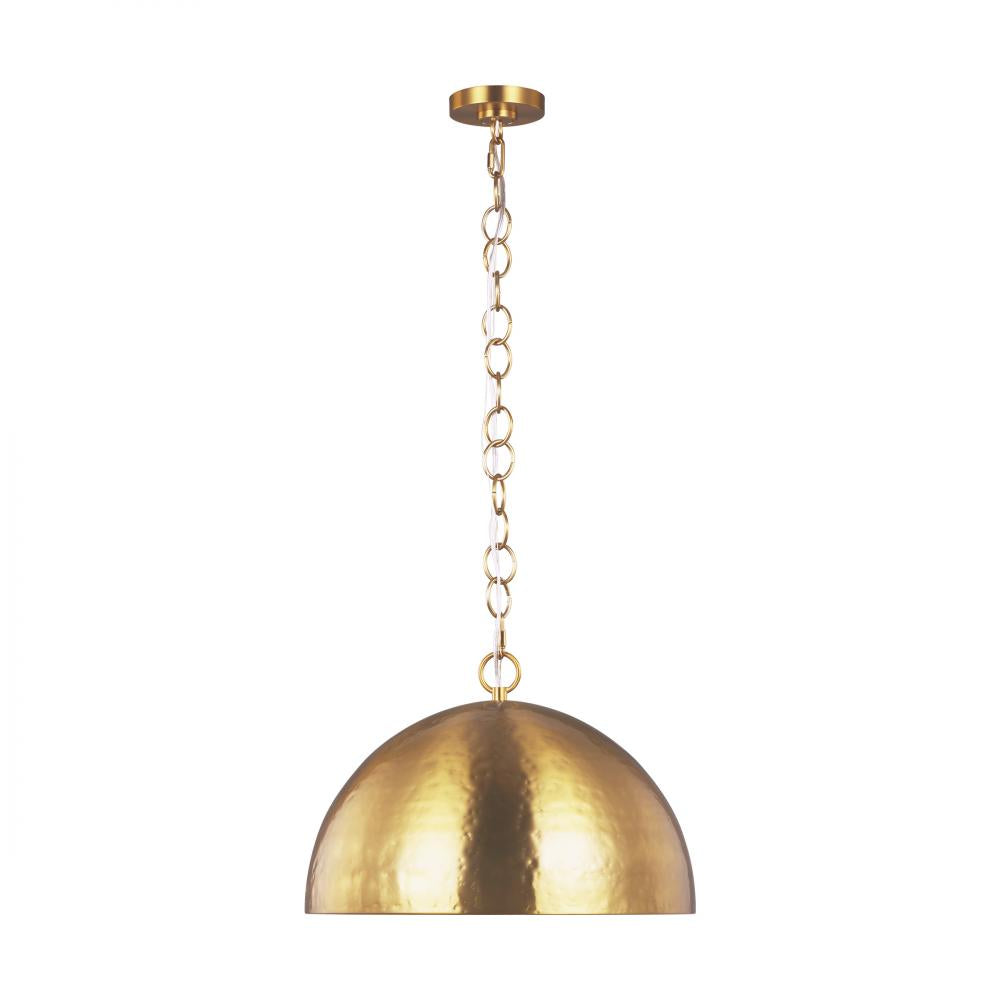 Generation Lighting  1 - Light Pendant EP1251BBS Pendants Generation Lighting Brass  