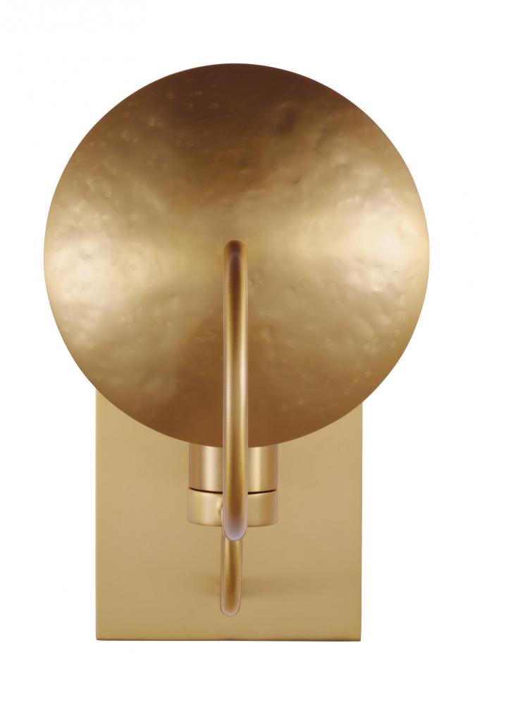 Generation Lighting  1 - Light Wall Sconce EW1151BBS Wall Sconces Generation Lighting Brass  