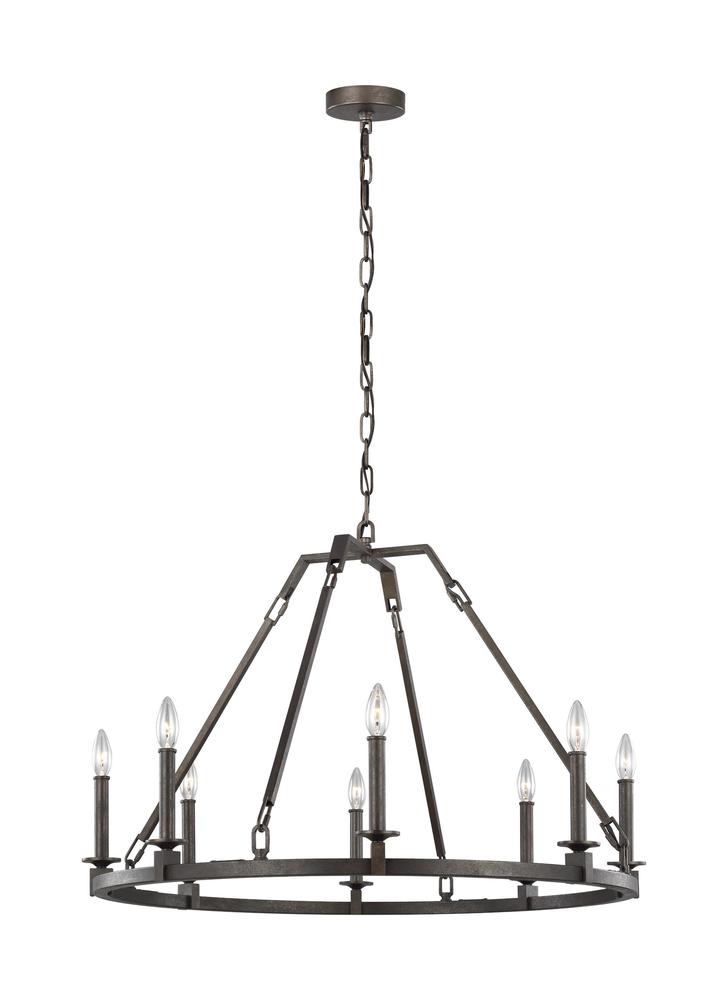 Generation Lighting - Feiss 8 - Light Chandelier F3214/8SMS Chandeliers Visual Comfort Studio Collection Steel  