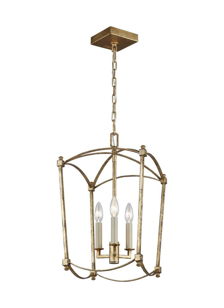 Generation Lighting - Feiss 3-Light Chandelier F3321/3 Chandeliers Visual Comfort Studio Collection Gold  