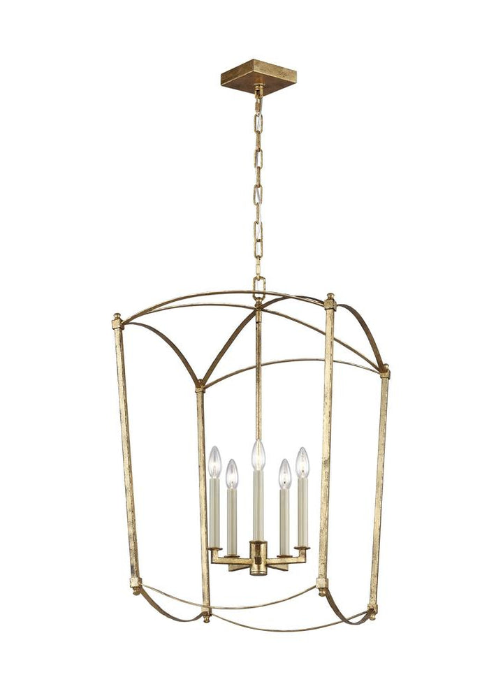 Generation Lighting - Feiss 5-Light Chandelier F3323/5 Chandeliers Visual Comfort Studio Collection Gold  